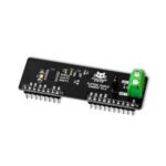 Flipper Zero CANBus add-on board with its screw terminal and pin headers