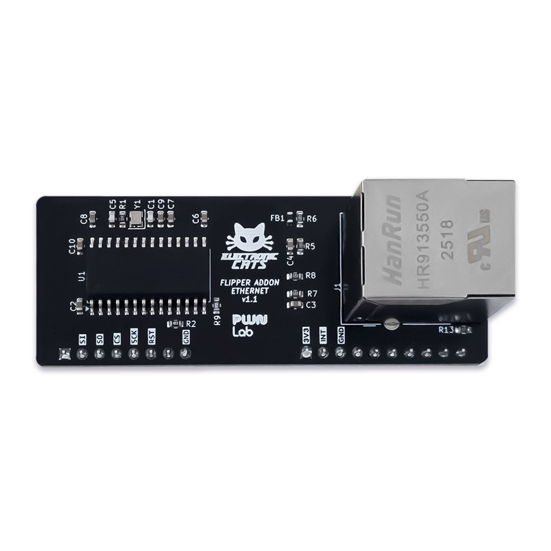 Flipper Zero Add-On: Ethernet
