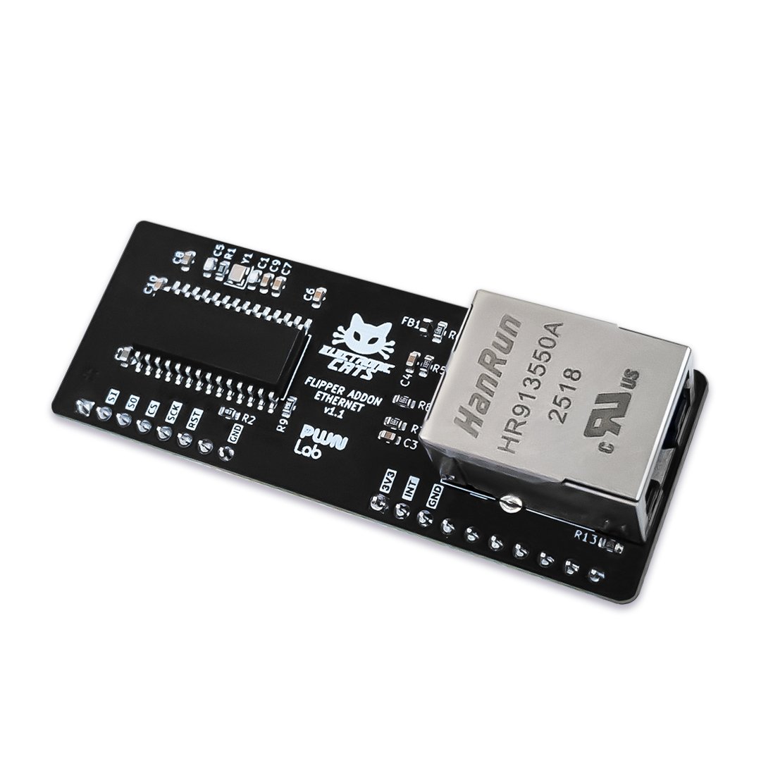 Flipper Zero Add-On: Ethernet
