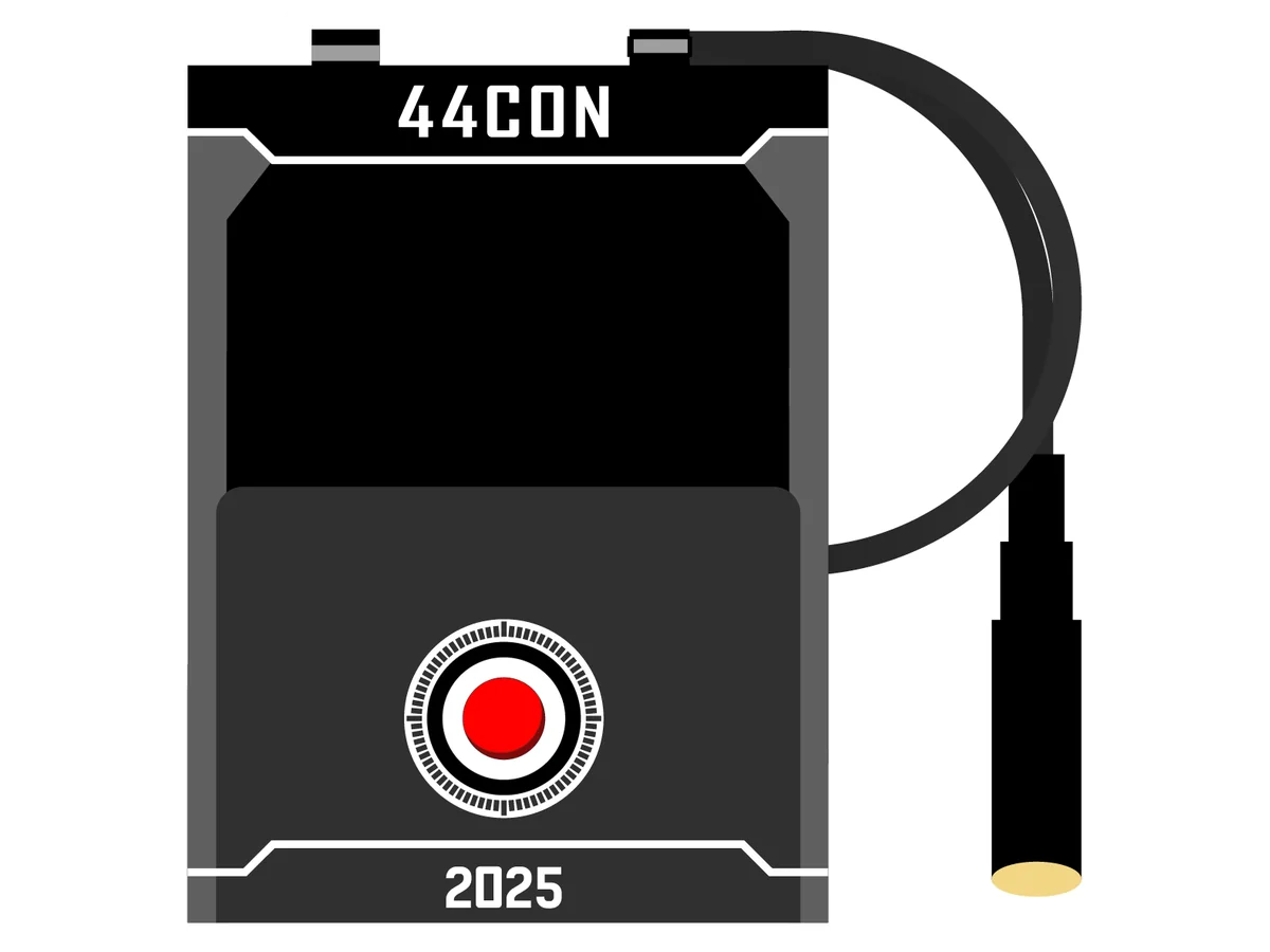 44CON 2025 electronic badge by Electronic Cats