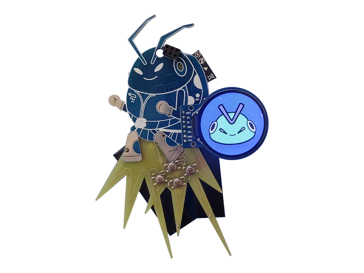 BugCON 2024 electronic badge by Electronic Cats