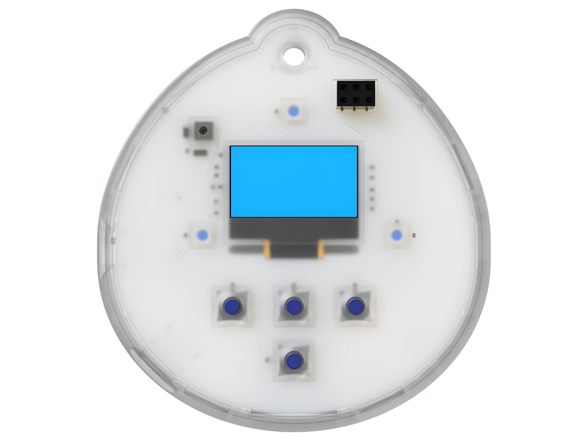 Hack GDL 2025 electronic badge by Electronic Cats