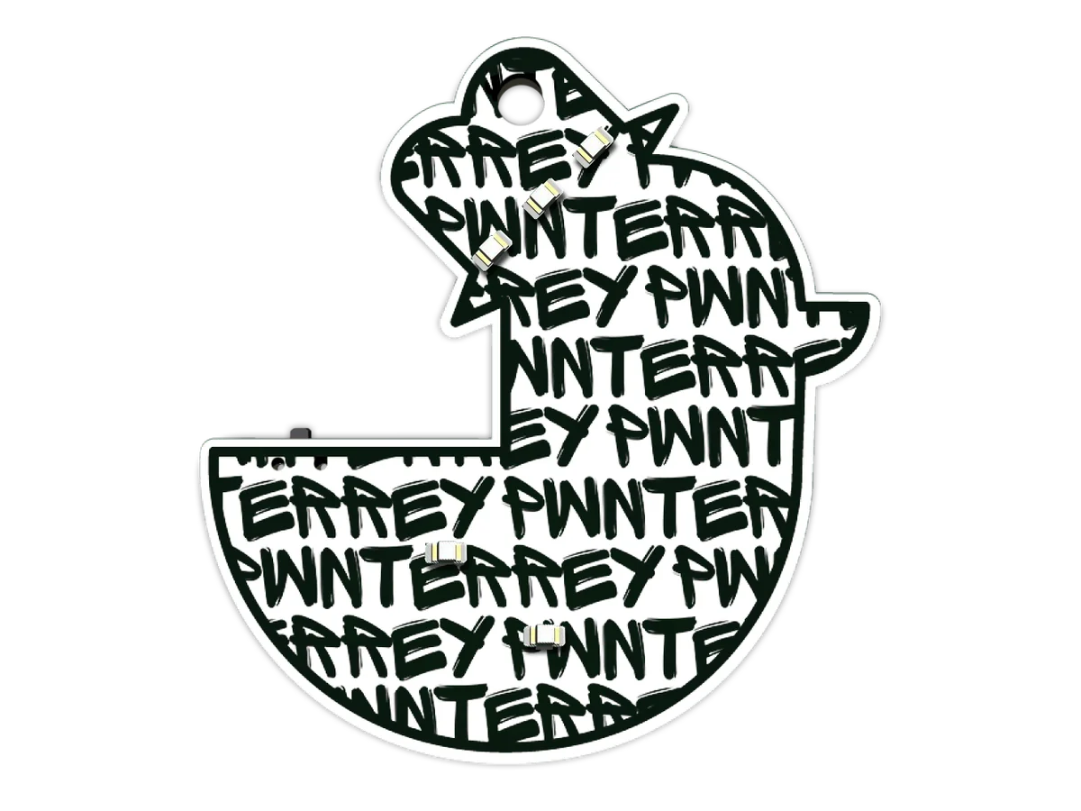 PWNterrey 2025 electronic badge by Electronic Cats